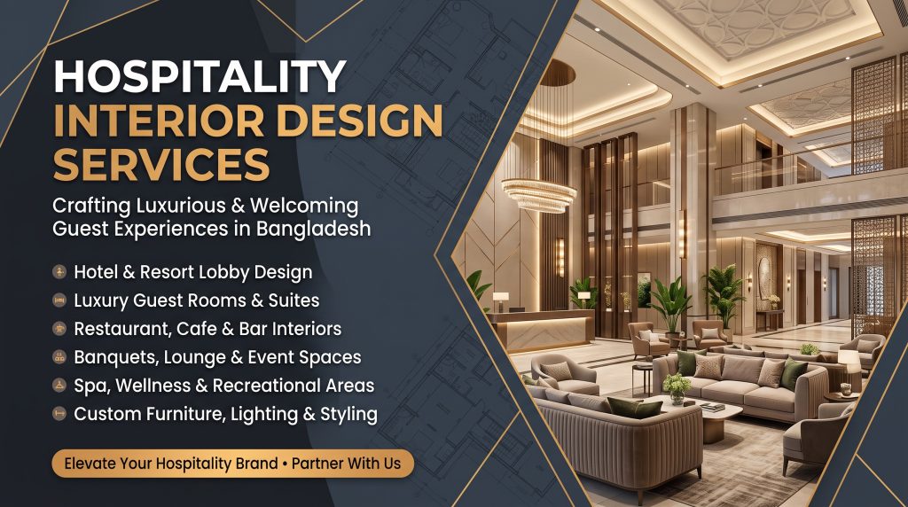 hospitality interior design in Bangladesh