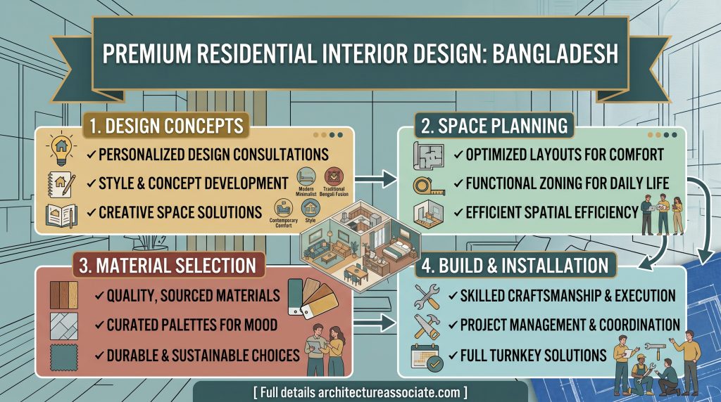 Residential interior design