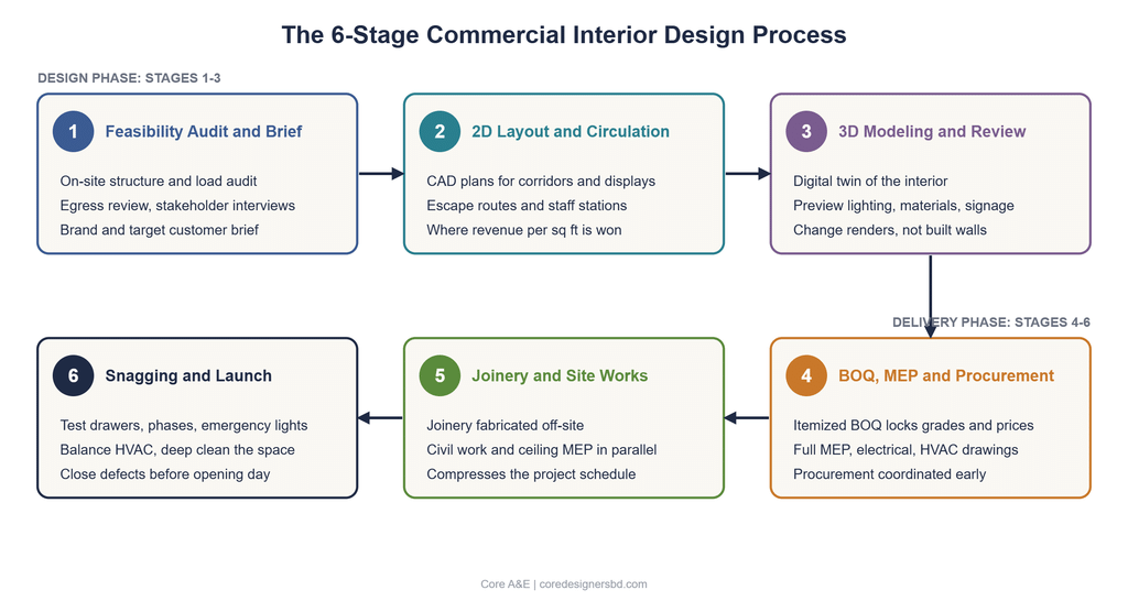 commercial interior design services